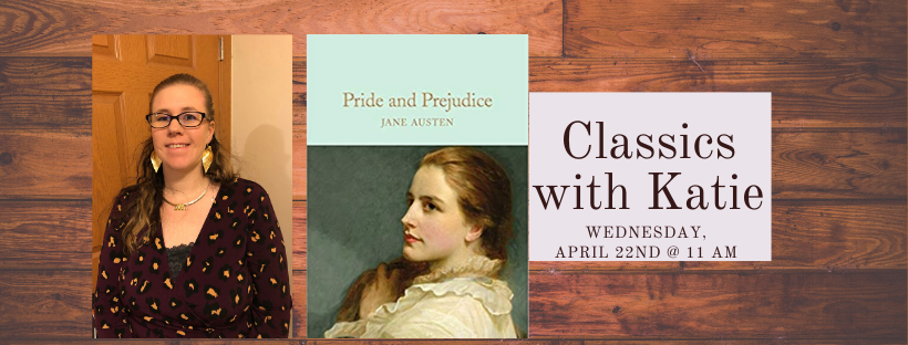 Picture of Librarian Katie, Book cover of Pride and Prejudice