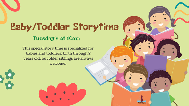 Storytime Tuesday's at 10am