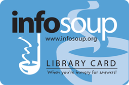 infosoup library card
